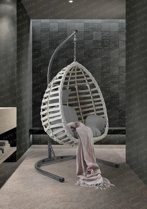 Gümbet Rattan Bahçe Balkon Salıncağı